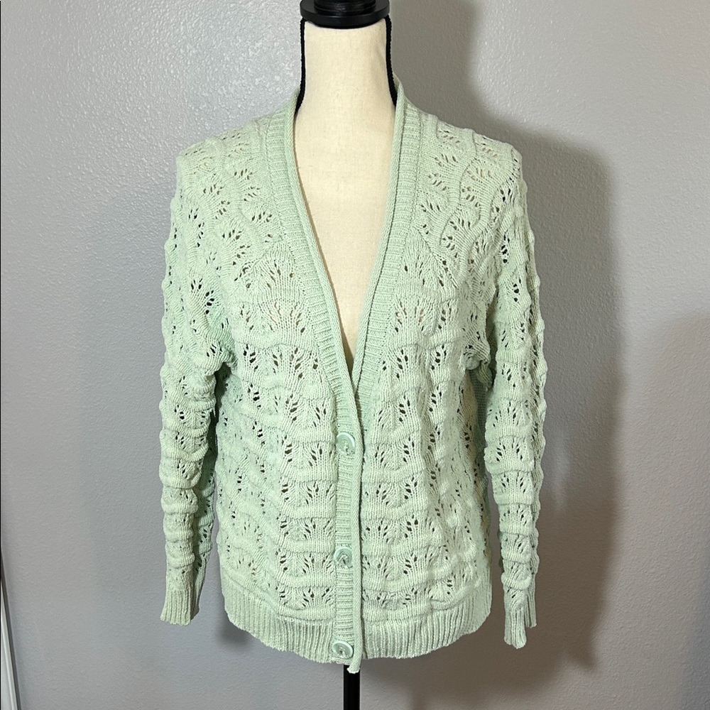 Maurices Light Green Women's Cardigan